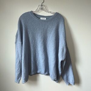 Daryl-Ann Denner by Pink Lily Oversized Crew Sweater